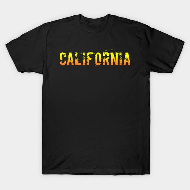 California t-shirt designs T-Shirt by Coreoceanart